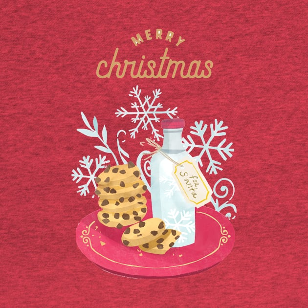 Milk And Cookies For Santa by FabDesign